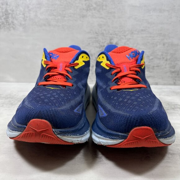 Hoka One One Clifton 9 Running Shoes - Men's Size 8.5 - Blue - Picture 3 of 10